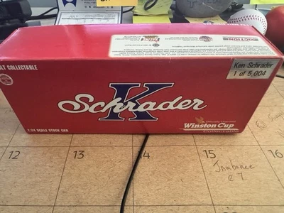 1995 Ken Schrader #25 Budweiser Bud Chevy Monte Carlo 1/24 NASCAR Diecast Bank - Image 1 of 2