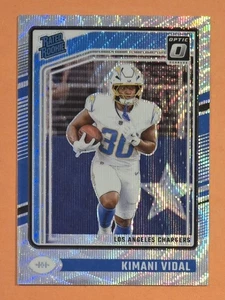 Kimani Vidal 2024 Donruss Optic Silver Waze 221/300 Prizm Rated Rookie RC #262 - Imagen 1 de 2