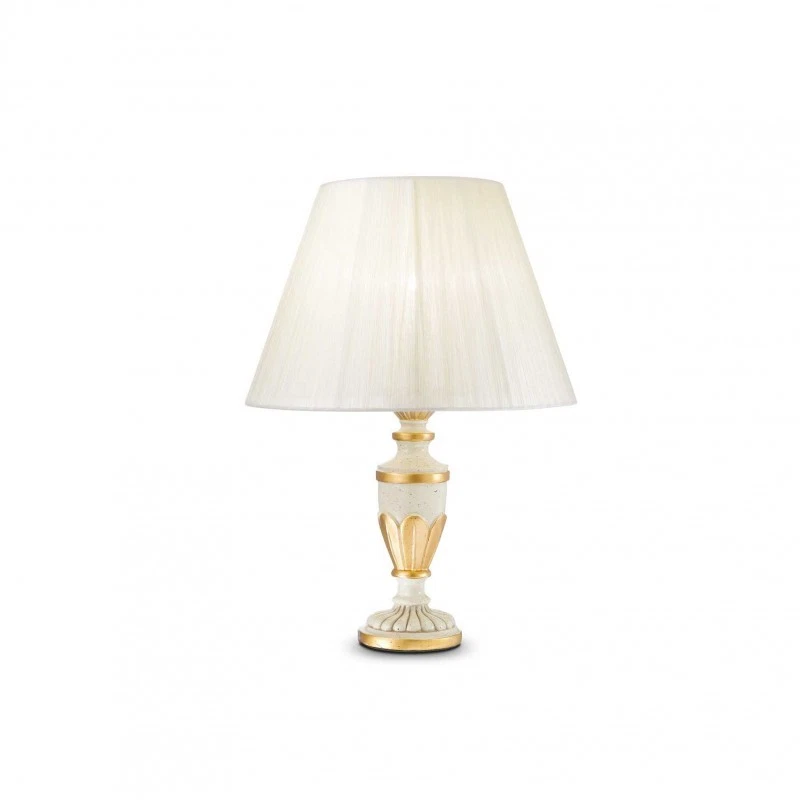 Ideal Lux FIRENZE TL1 BIANCO Mod. 012889 Lampada Da Tavolo 1 Luce - Immagine 1 di 1