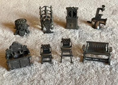 Lote De 8 Miniaturas De Metal De Colección Años 70 Durham Industries Die Cast  Foto 1 de 4
