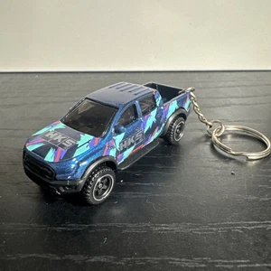 2019 Ford Ranger Raptor Diecast Schlüsselanhänger 1:64 Hot Wheels Matchbox Geschenk - Bild 1 von 2