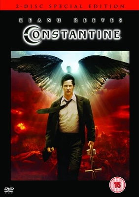 Constantine DVD (2005) Keanu Reeves, Lawrence (DIR) cert 15 2 discs Great Value - Image 1 of 2