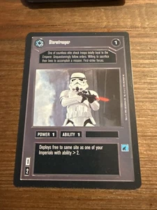 Decipher Star Wars CCG - Stormtrooper - Premiere Limited Black Border - Picture 1 of 2