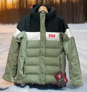 NWT Girls Helly Hansen Diamond Primaloft Ski Coat RECCO Recovery Sz 14 $200 - Picture 1 of 11
