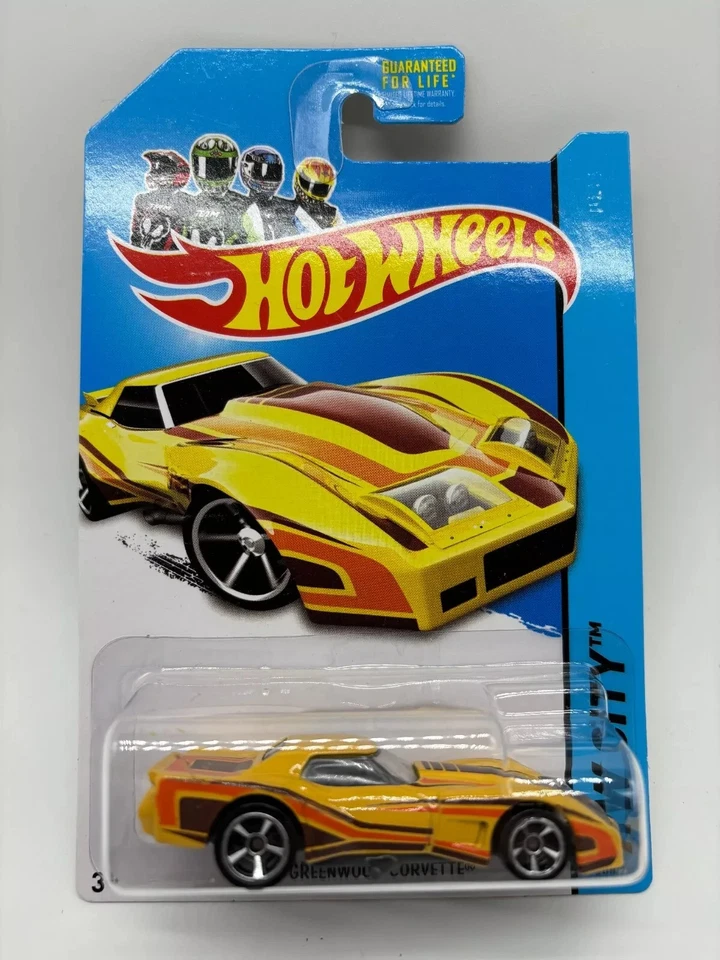 Vehículo de auto Hot Wheels HW City '76 Greenwood Corvette, 2014 sellado Foto 1 de 1