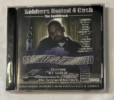 NOS SEALED DJ Screw Soldiers United 4 Cash The Soundtrack Slowed & Throwed Foto 1 de 4