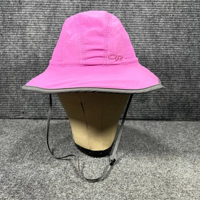 Sombrero cubo de investigación al aire libre para mujer rosa camping senderismo aire libre informal ligero Foto 1 de 4
