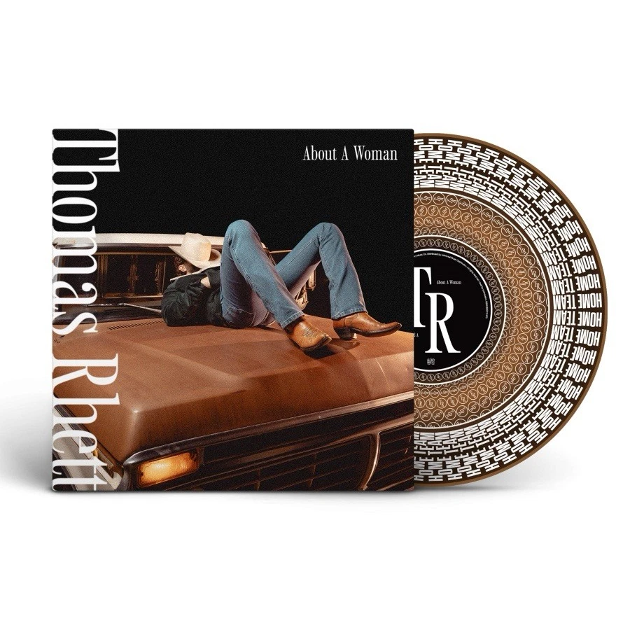Thomas Rhett About A Woman Vinyl Limited Edition Zoetrope Bonus Lithograph NEW - Image 1 of 1