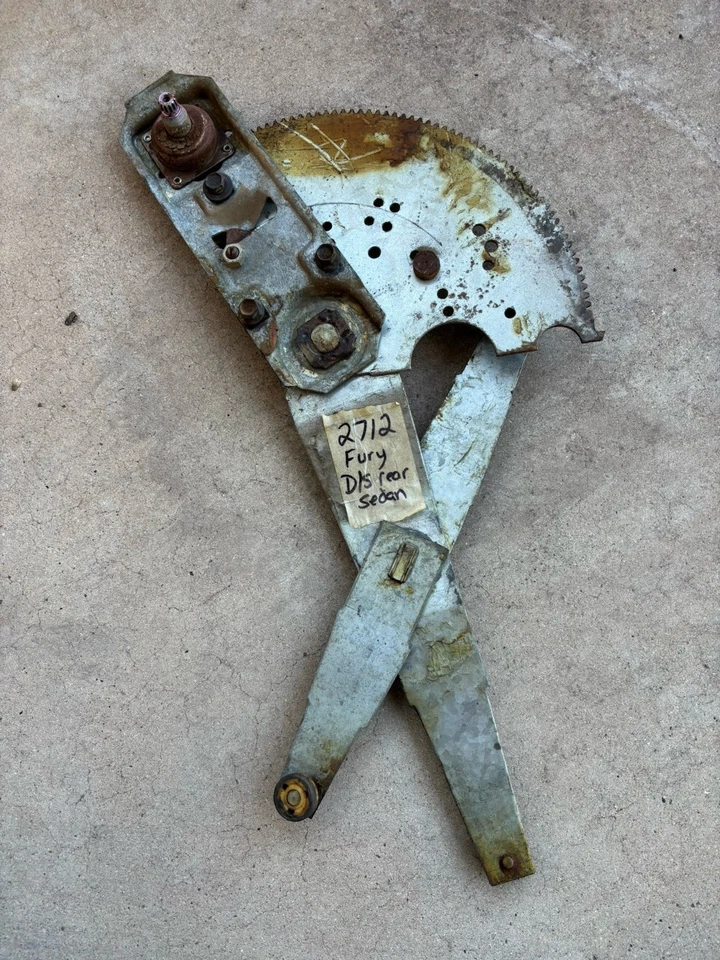 1973 Plymouth Fury II window regulator Left Rear - Image 1 of 4