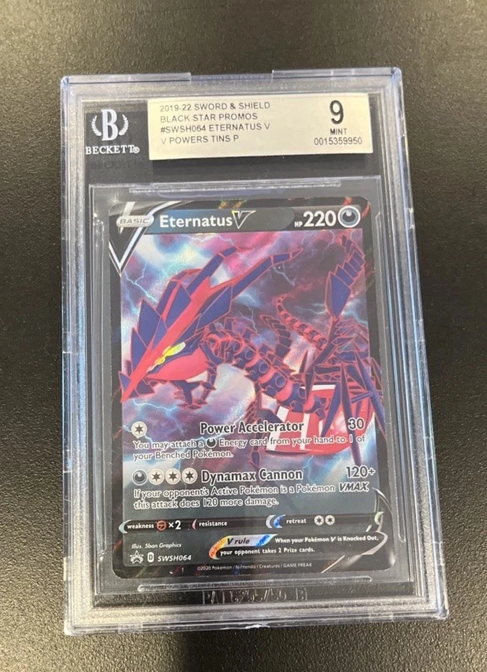 Eternatus v SWSH064 Pokemon Sword & Shield Black Star Promo Card - Image 1 of 1