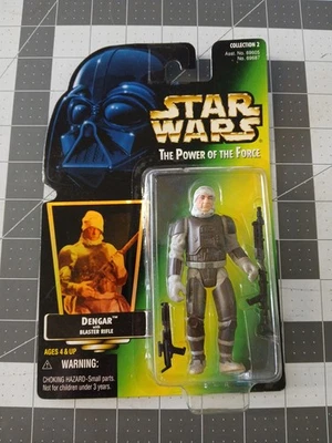 Figura de acción Kenner Star Wars Dengar con rifle bláster Foto 1 de 4