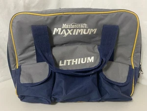 USED MASTERCRAFT MAXIMUM LITHIUM LARGE PADDED TOOL BAG/CARRY CASE MULTI POCKET - Imagen 1 de 8