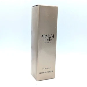 Armani Code Absolu Eau de Parfum para Mujer 75 ml 2,5 FL Oz EDP Nuevo EMBALAJE ORIGINAL RARO - Imagen 1 de 1