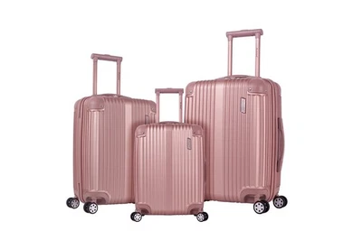 Berlin Hardside Expandable Spinner Wheel Luggage Set, Rose Gold, 3-Piece Set ... - Image 1 of 4