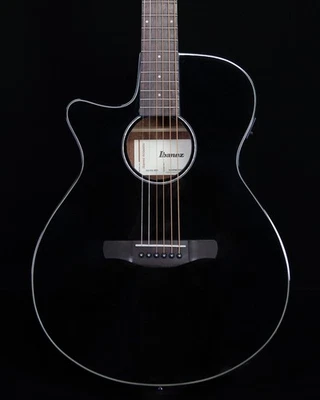 Ibanez AEG50L, para zurdos, negro alto brillo Foto 1 de 4