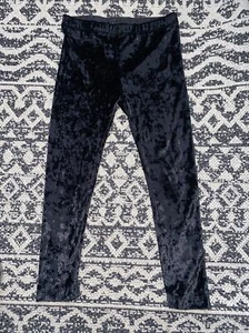 Harper Canyon  Toddler Girl's Black Velvet Leggings Size 6 - Picture 1 of 2