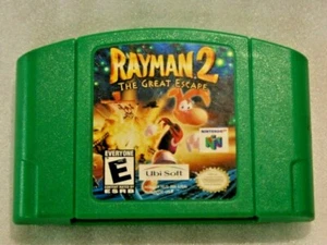 Cartucho de juego Rayman 2: The Great Escape N64 solamente - Imagen 1 de 8