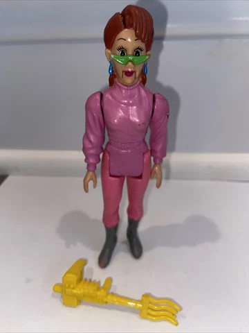 The Real Ghostbusters Fright Features Janine Melnitz Kenner 1987 Vintage Figure Cover
