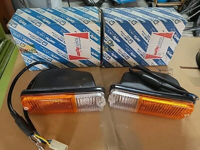 FANALINO FRECCIA ANT. SINISTRA + DESTRA FIAT 127 SIEM 7659 7660 ORIGINALE COPPIA - Imagen 1 de 4