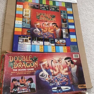 Vintage 1988 Double Dragon Board Game Near Complete - Picture 1 of 10