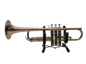 YAMAHA Trumpet YTR-333 Red Bell With Mouthpiece & Hard Case USED Free Shipping - Picture 1 of 7
