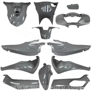 367340 KIT CARENE 13 PEZZI HONDA SH125/150 2020/24 GRIGIO NARDO TIPO ORIGINALE - Foto 1 di 2