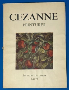 Paul Cezanne Peintures Editions du Chene Paris, 1950 INCOMPLETE Art Portfolio - Picture 1 of 17