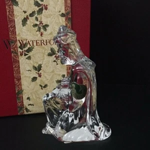 Waterford Crystal Melchior Wiseman  Nativity Figurine - #109666 - NEW IN BOX - Picture 1 of 10