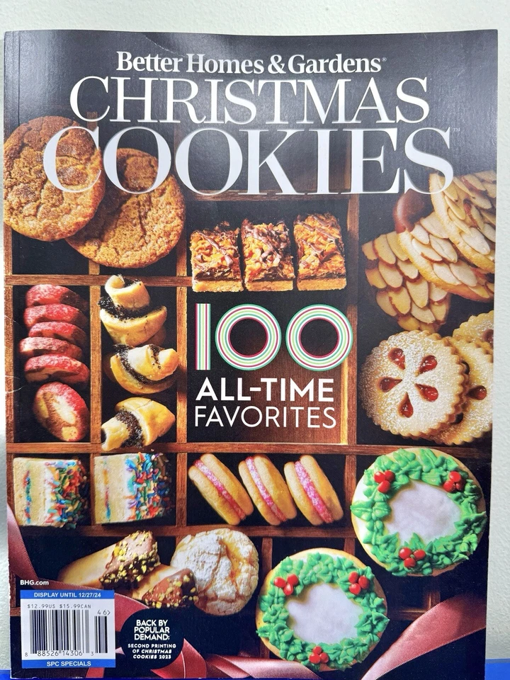 2024 BETTER HOMES & GARDENS CHRISTMAS COOKIES delish illustrated Cooks  - Image 1 of 1