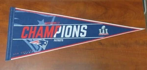 NFL New England Patriots Super Bowl LI Champions Collectors Pennant  - Picture 1 of 1