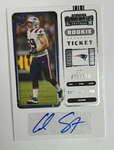 2022 Panini Contenders Rookie Ticket Cole Strange RC Auto #158 - Picture 1 of 5