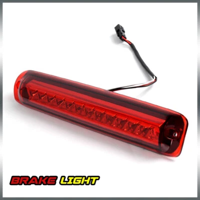 Fit For 1999-2006 GMC Sierra Chevy Silverado 1500 2500 3500 LED 3rd Brake Light - Image 1 of 4