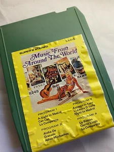 Vintage 8 Spur Tonband Musik aus aller Welt  - Bild 1 von 3