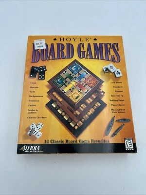 Hoyle Board Games (PC, 1998) Big Box PC Game - New Sealed - Image 1 of 4