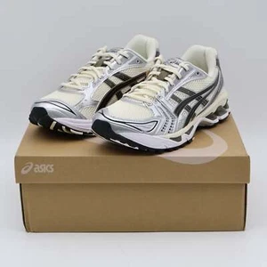 1201A019-108 Asics Gel-Kayano 14 Crema Negro Metálico Ciruela Plata Blanco (H... - Imagen 1 de 10