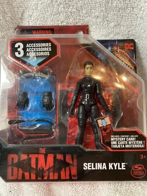 , The Batman - Selina Kyle - 4 Inch Action Figure Spin Master DC Comics seal - Image 1 of 4