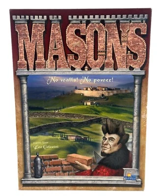 MASONS No Walls No Power!  Rio Grande Games Fast Shipping - Image 1 of 4
