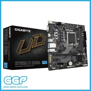 Gigabyte B760M H DDR4 Intel LGA 1700 Micro-ATX Gaming Motherboard PCIe 4.0 - Picture 1 of 7