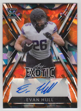 2023 LEAF EXOTIC EVAN HULL RC /3 AUTO CRYSTAL CLOWN FISH AUTOGRAPH #BA-EH3