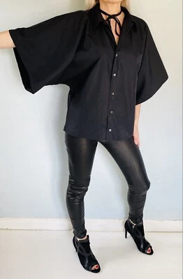 Chemise oversize manche kimono JEAN-PAUL GAULTIER vintage - Taille 42 - Photo 1/4