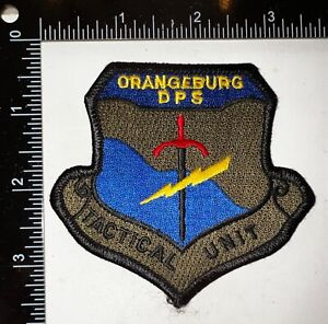 Orangeburg SC South Carolina DPS Dept Public Safety Tactical Unit Police Patch