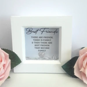 Personalised friend box frame,friend frame,friend gift,friends are like stars - Picture 1 of 1