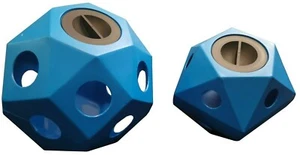 Bold-Box palla di fieno, 2 taglie capra pony cavallo. Alimentatore trattamento noia plastica - Foto 1 di 16