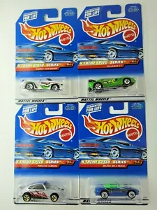 Hot Wheels X-Treme Speed SERIES Complete Set of 4 1999 CONDITION - NEW BB13-324 - Picture 1 of 4
