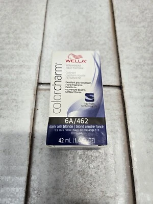 Color de cabello líquido permanente Wella Color Charm, 1,4 oz / 42 ml azul Foto 1 de 3