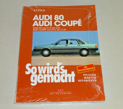 Repair Manual/Manual Audi 80 B2 / Audi Coupe - Year of Manufacture 1978 To 1987 - Image 1 of 2