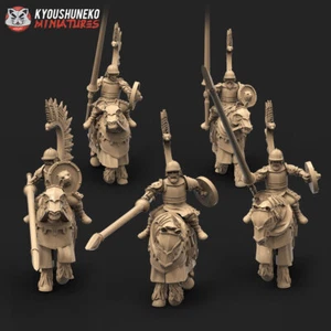 Húsares montados Krizhnev lanceros, juegos de guerra caballería ejército polaco miniatura - Imagen 1 de 1