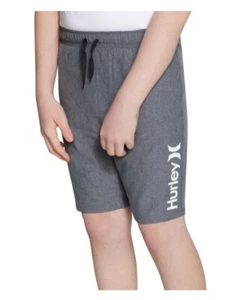 HURLEY BOY'S 4 WAY STRETCH SHORT, GRAY, SIZE 10/12 *NEW - Picture 1 of 2