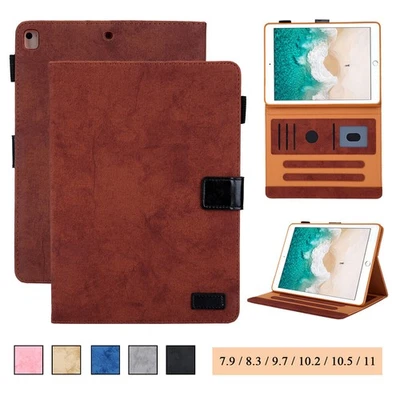 Magnetic Silicone Stand Cover Case For iPad 5th 6th 7th 8th 9th Gen Mini 5th 6th - Image 1 of 4