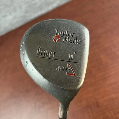 Taylormade System 2  10° Driver Golf Club Steel Shaft With Original Grips - Image 1 of 4